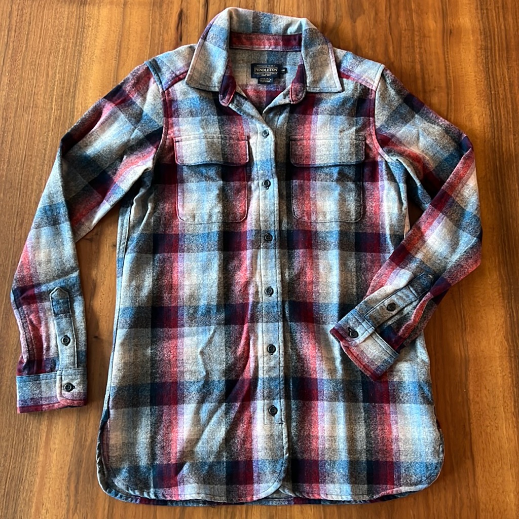 Pendleton Wool Button Down Xs